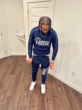 Load image into Gallery viewer, Navy Classic Crewneck Set