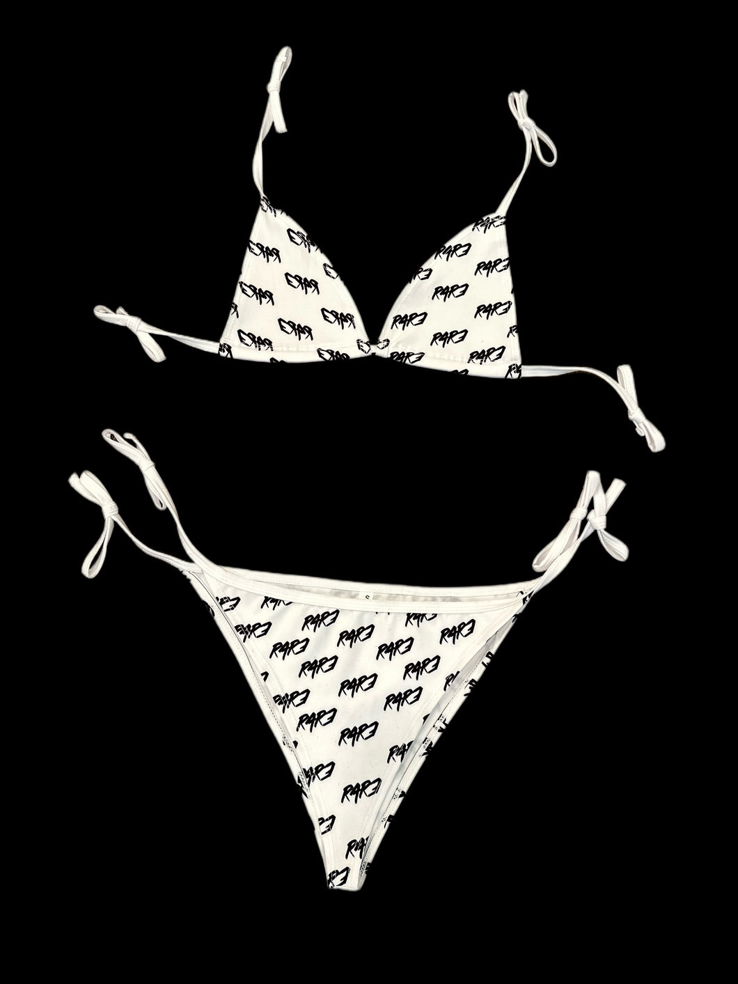 White/Black Bikini