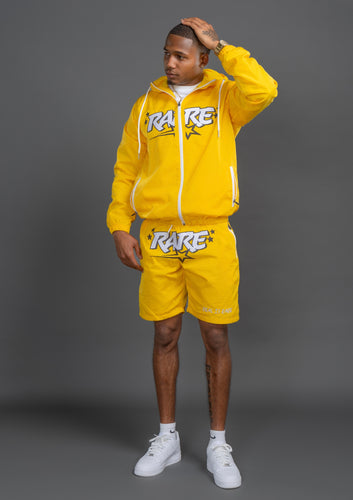 Yellow Windbreaker Set