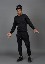 Load image into Gallery viewer, All Black Crew Set