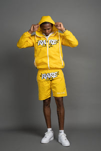 Yellow Windbreaker Set